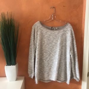 CALVIN KLEIN | textured blouse